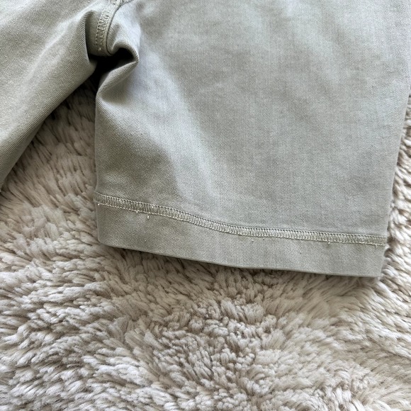 *NWT* Zara Light Green Bodying BodySuit Shorts Romper Square Neckline Women Sz S - Picture 6 of 11